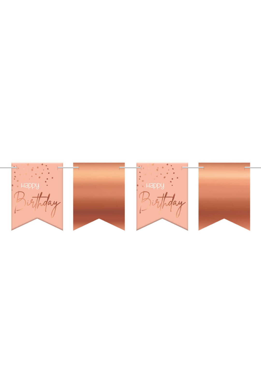 Bunting Garland Elegant Lush Blush - PartyExperts