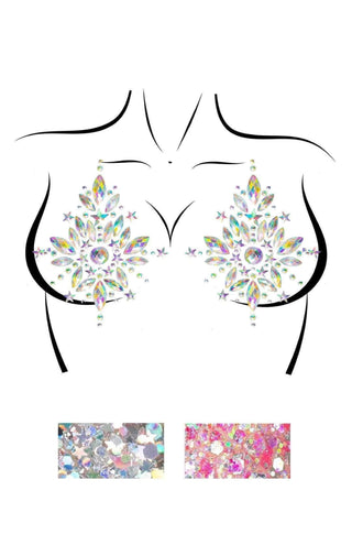 Cambria Jewels Sticker Nipple Pasties & Body Glitter - PartyExperts