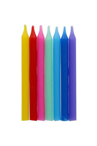 Candles Color Pop Multicolored - PartyExperts