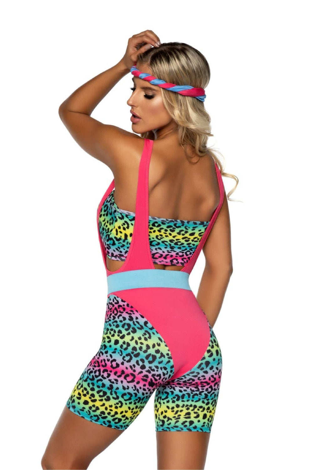 Cardio Cutie 80's Costume - PartyExperts