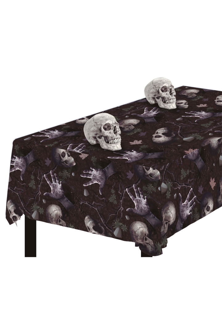 CEMETERY TABLECLOTH 137X274 - PartyExperts