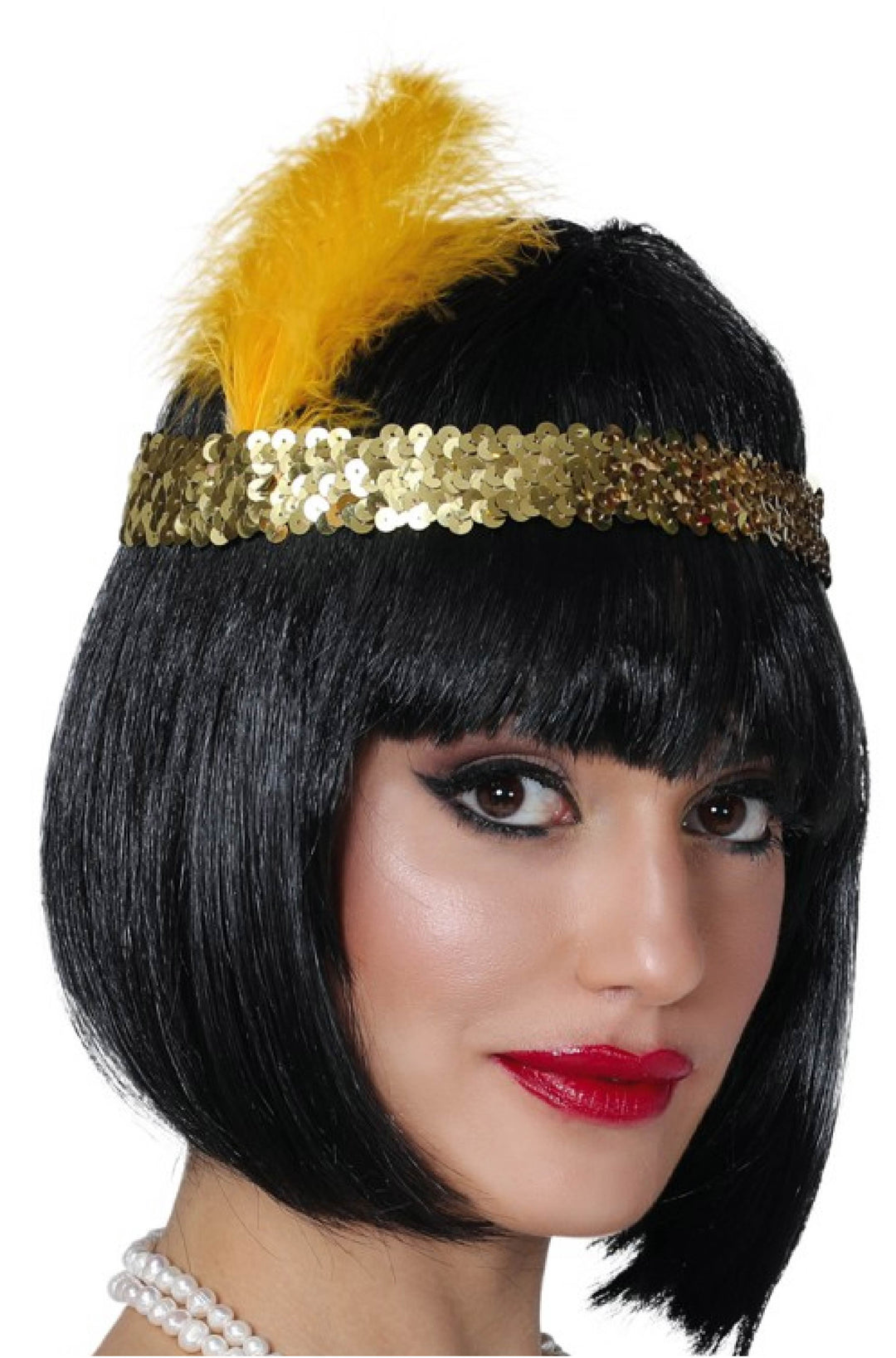 Charleston Headband Gold - PartyExperts