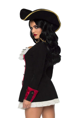 Charming Pirate Captain Costume - PartyExperts