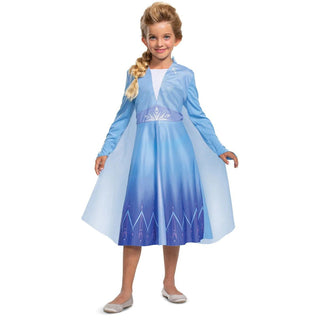 Child Disney Frozen 2 Elsa Travelling Deluxe Costume - PartyExperts