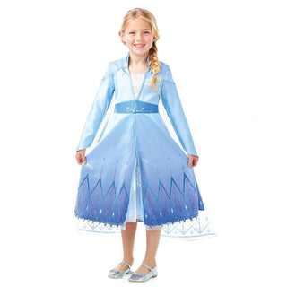 Child Disney Frozen 2 Official Premium Elsa Costume - PartyExperts