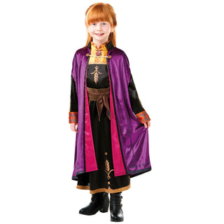 Child Disney Frozen 2 Princess Anna Deluxe Costume - PartyExperts