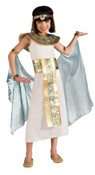 Child Girl Cleopatra Egyptian Costume - PartyExperts