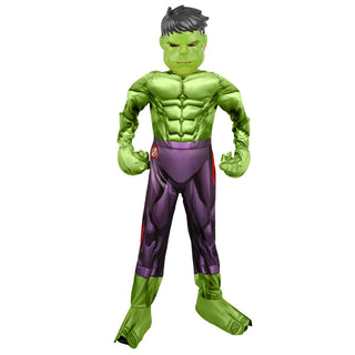 Child Hulk Deluxe Costume - PartyExperts