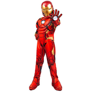 Child Iron Man Deluxe Costume - PartyExperts