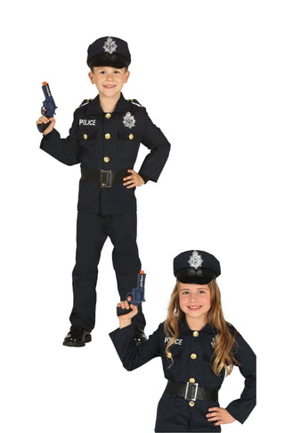 Child Policeman Costume - PartyExperts