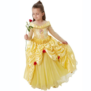 Child Premium Belle Beauty And The Beast Costume - PartyExperts