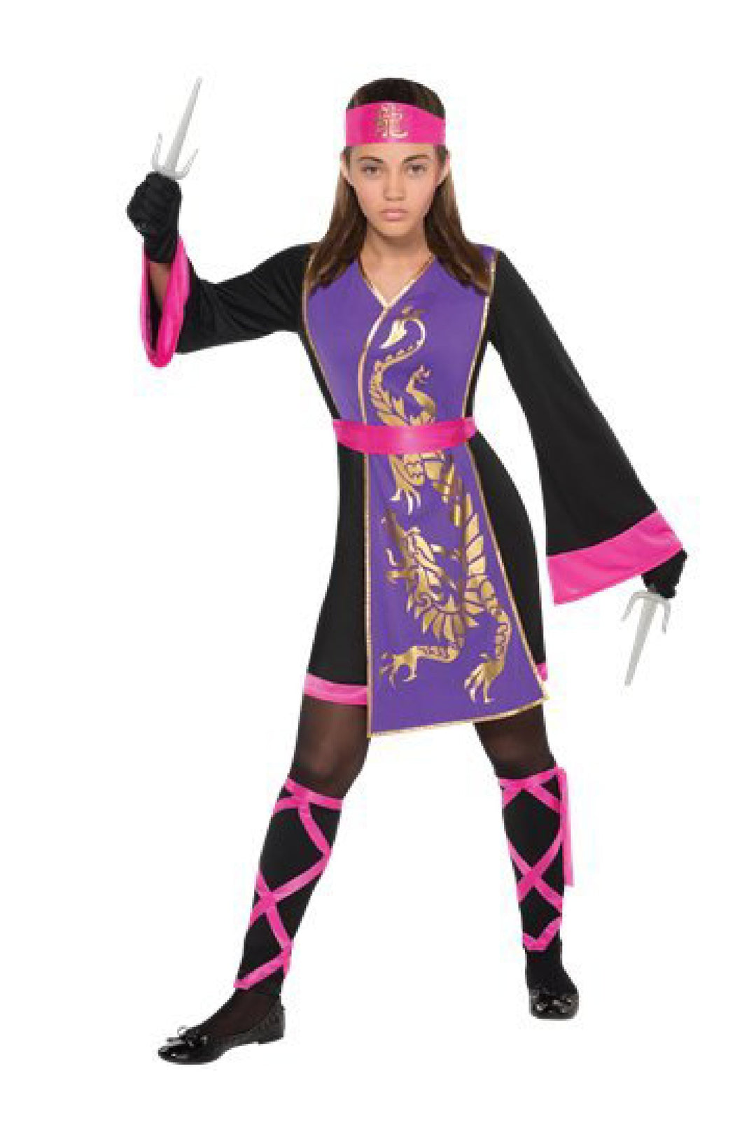 Child Sassy Samurai Costume - PartyExperts