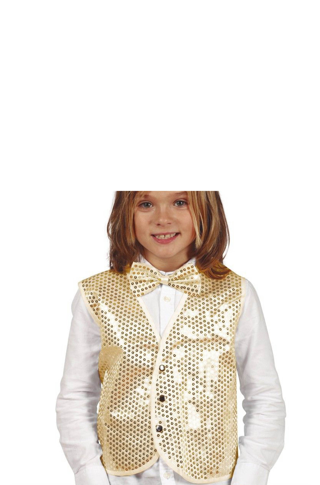 Child Sequin Vest.