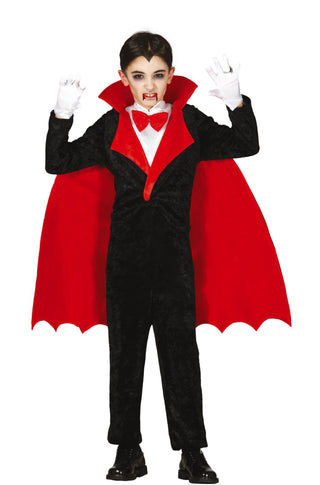 Child Vampire Count Costume.