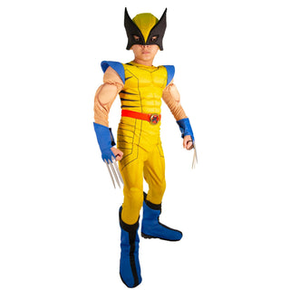 Child X-Men Wolverine Deluxe Costume - PartyExperts