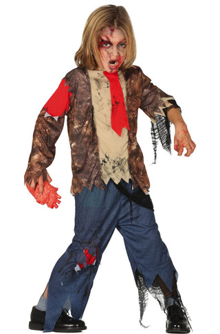 Child Zombie Boy Costume.