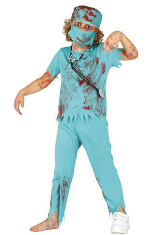 Child Zombie Surgeon Costume.