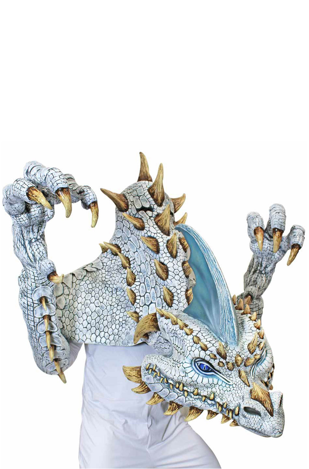 Cinder the White Dragon Mask.