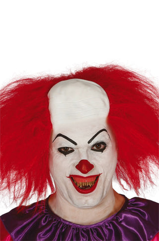 Bald Clown Pate with Hair.