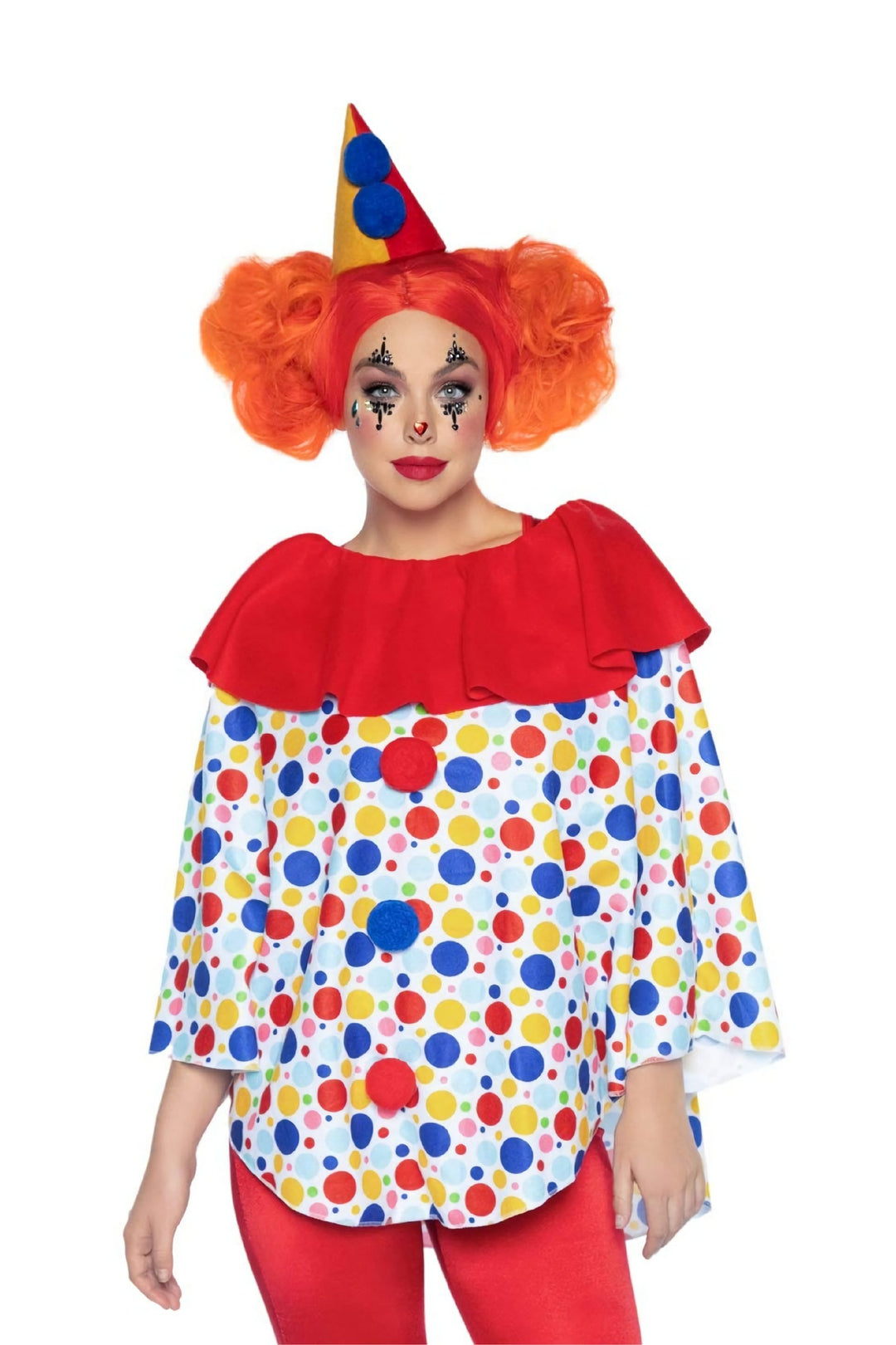 Clown Poncho Costume - PartyExperts