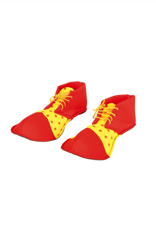 CLOWN SHOES RED/YELLOW - PartyExperts