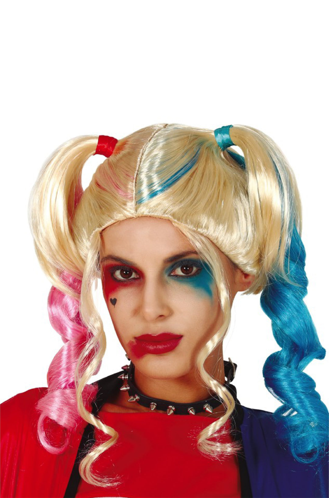 Colored Pigtails Wig.