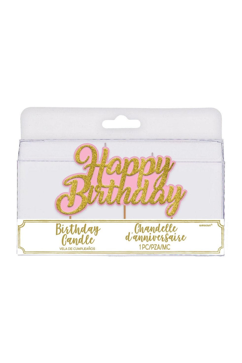 Confetti Fun Candle Pick - PartyExperts