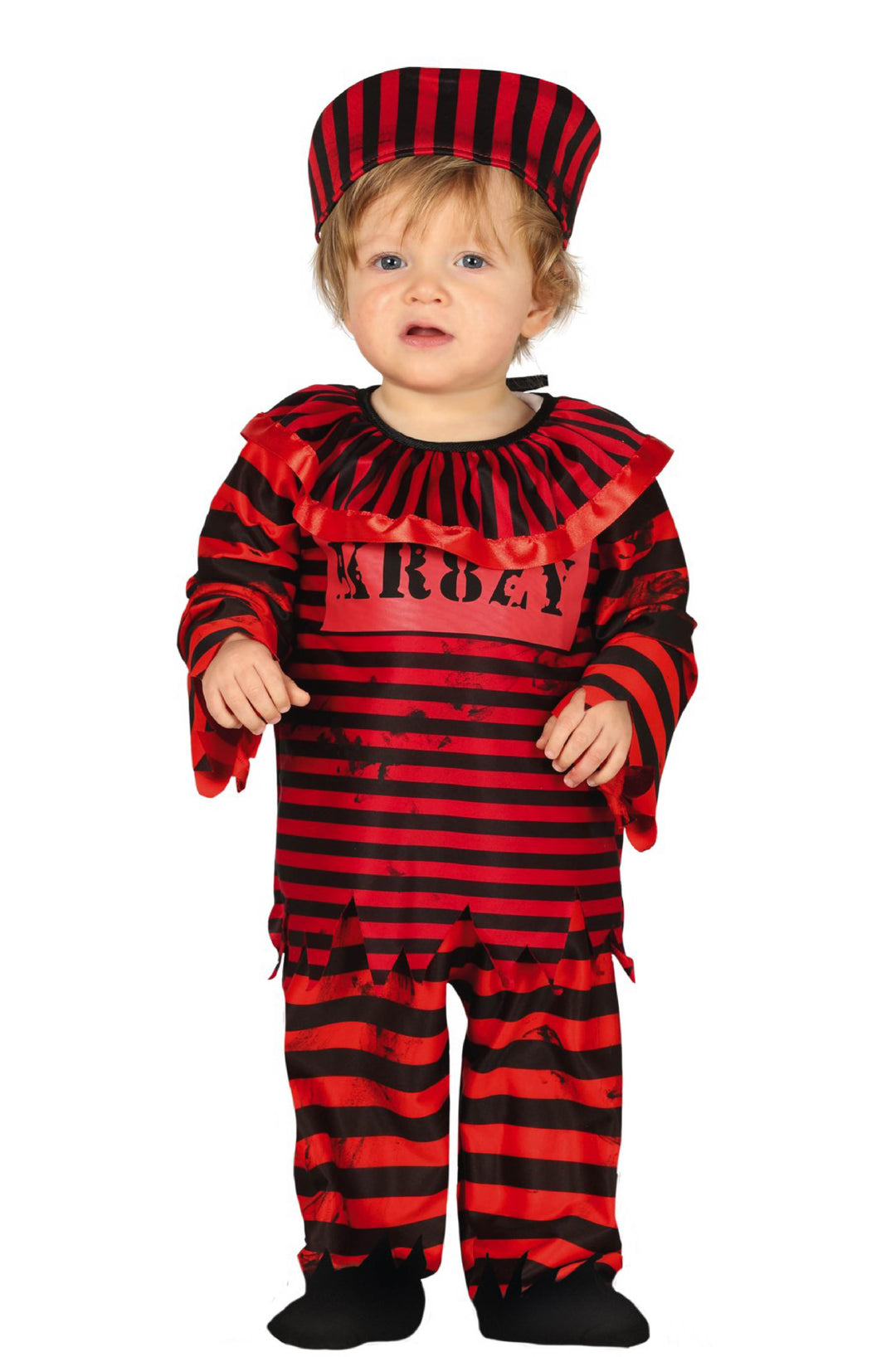 Crazy Baby Clown Costume.