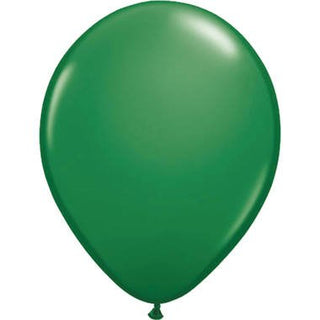 Dark Green Balloons - 100 pieces - PartyExperts