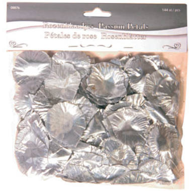 Deluxe Silver Rose Petals - PartyExperts