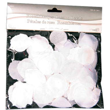 Deluxe White Rose Petals - PartyExperts