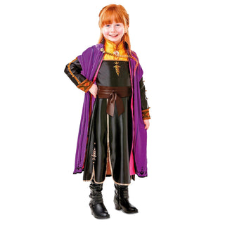 Disney Frozen 2 Official Premium Princess Anna Costume - PartyExperts
