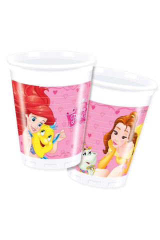 Disney Princesses Plastic Cups Set - PartyExperts