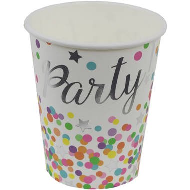 Disposable Cups Confetti Party - PartyExperts