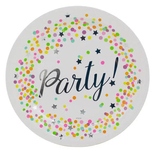 Disposable Plates Confetti Party - PartyExperts