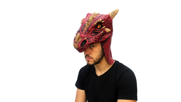 Dragon Helmet Red.