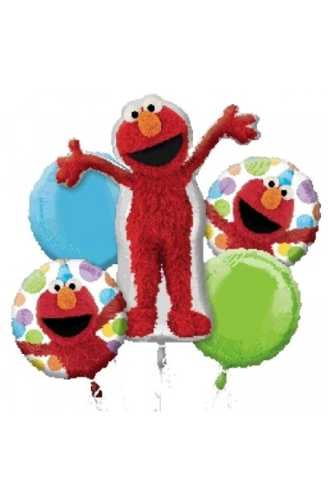 Elmo Sesame Street Bouquet 5pcs - PartyExperts