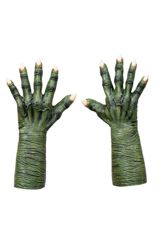 Evil Witch Hands Green - PartyExperts