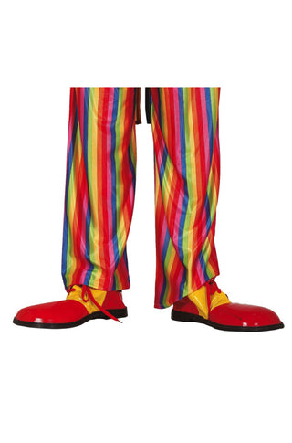 EXTRA RED/YELLOW CLOWN SHOES - PartyExperts