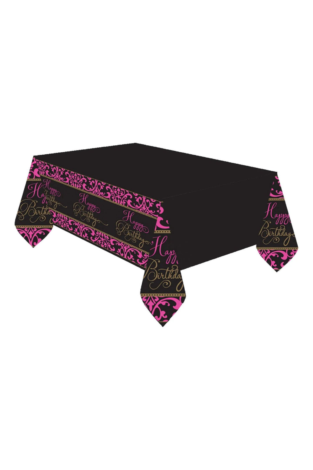 Fabulous Celebration Plastic Table Cover - PartyExperts