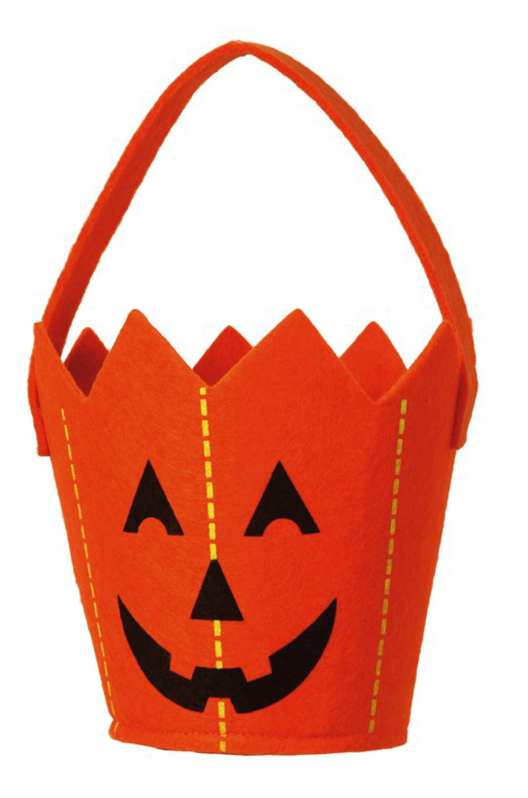 Felt Pumpkin Bucket.