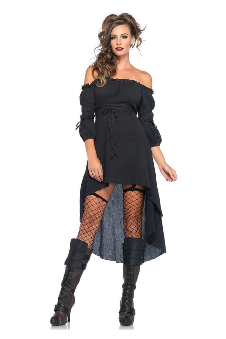 Gauze High Low Peasant Dress - PartyExperts