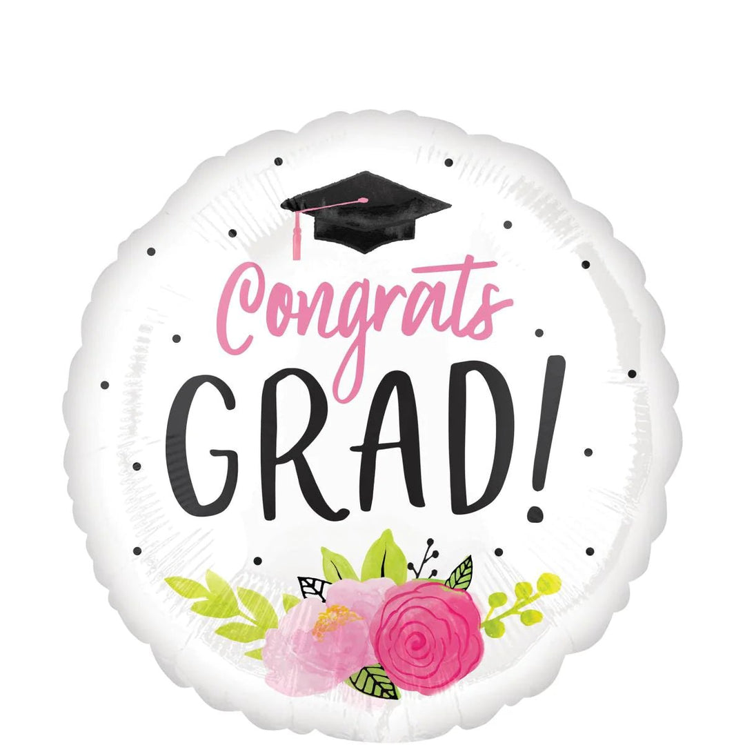 Girl Grad Jumbo Foil Balloon 71cm - PartyExperts