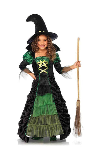 Girl's Storybook Witch Costume - PartyExperts