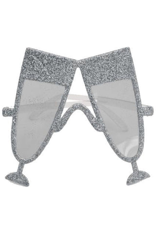 Glasses Champagne Glass Silver - PartyExperts