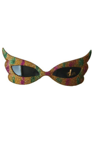 Glasses Glitter Butterfly - PartyExperts