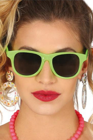 Glasses Neon Green - PartyExperts
