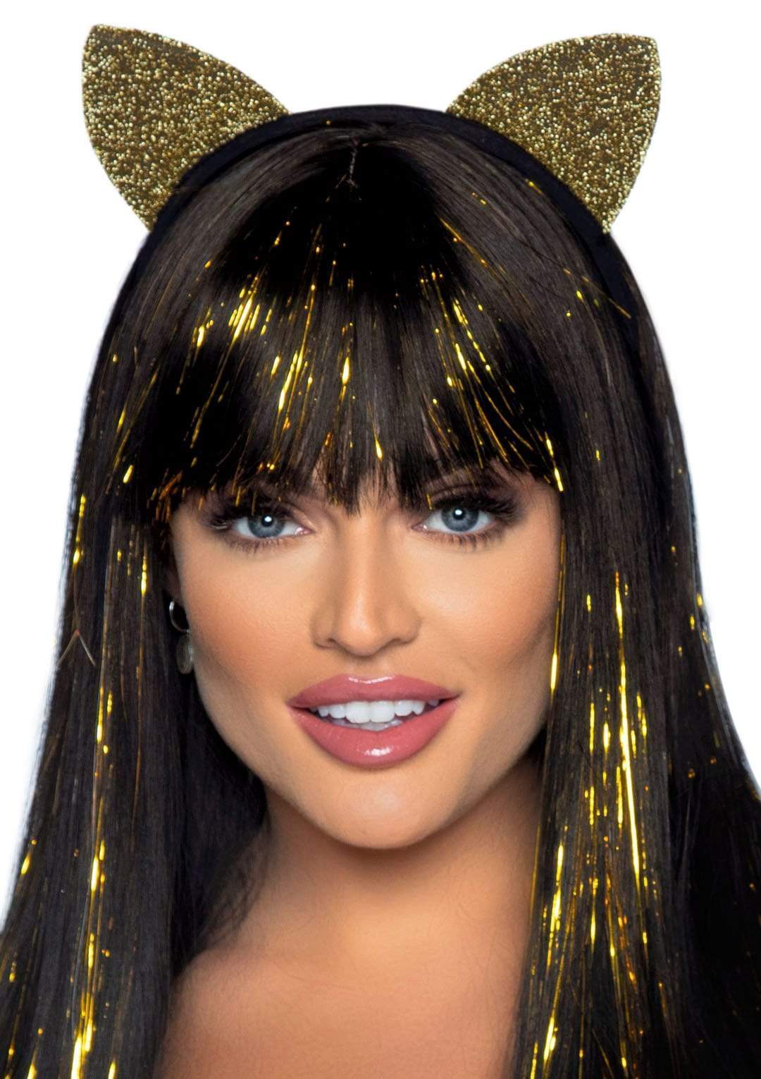 Glitter cat ear headband.