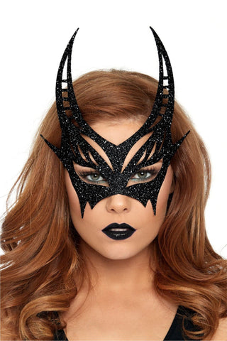Glitter Devil Mask - PartyExperts