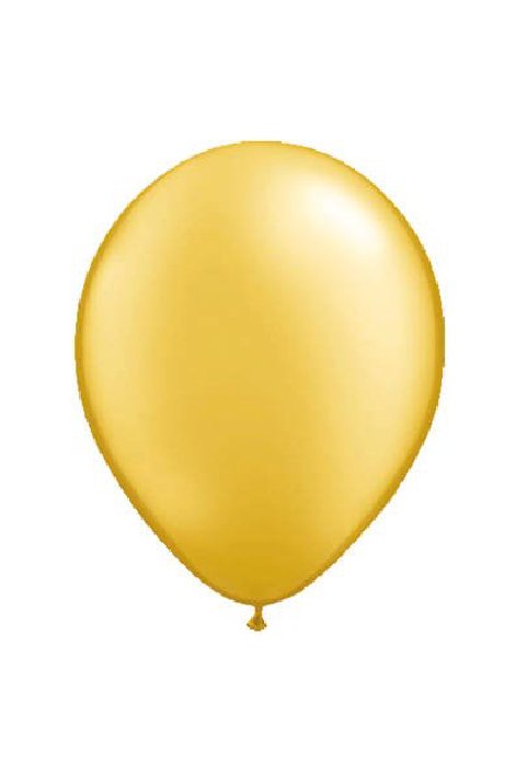 Gold Balloons Metallic - 10 pieces - PartyExperts